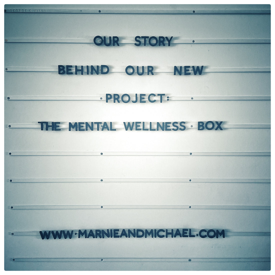 Our Story behind our new project: THE MENTAL WELLNESS BOX