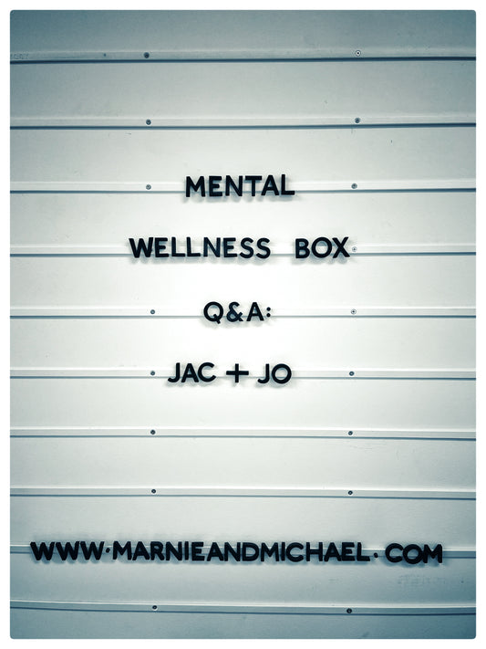 MENTAL WELLNESS BOX 'Q&A': JAC+JO
